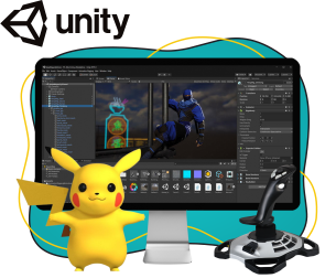 Мир трехмерных игр на Unity 3D - Школа программирования для детей, компьютерные курсы для школьников, начинающих и подростков - KIBERone г. Саранск